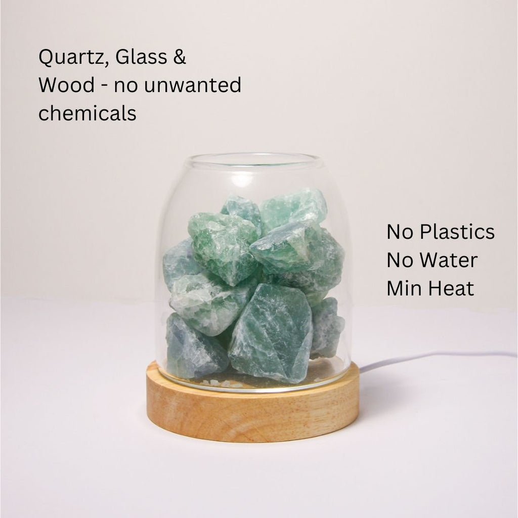 AURORA Color Glow - Edelsteinlicht - LumiLights Estd. 2026 - Green Calcite