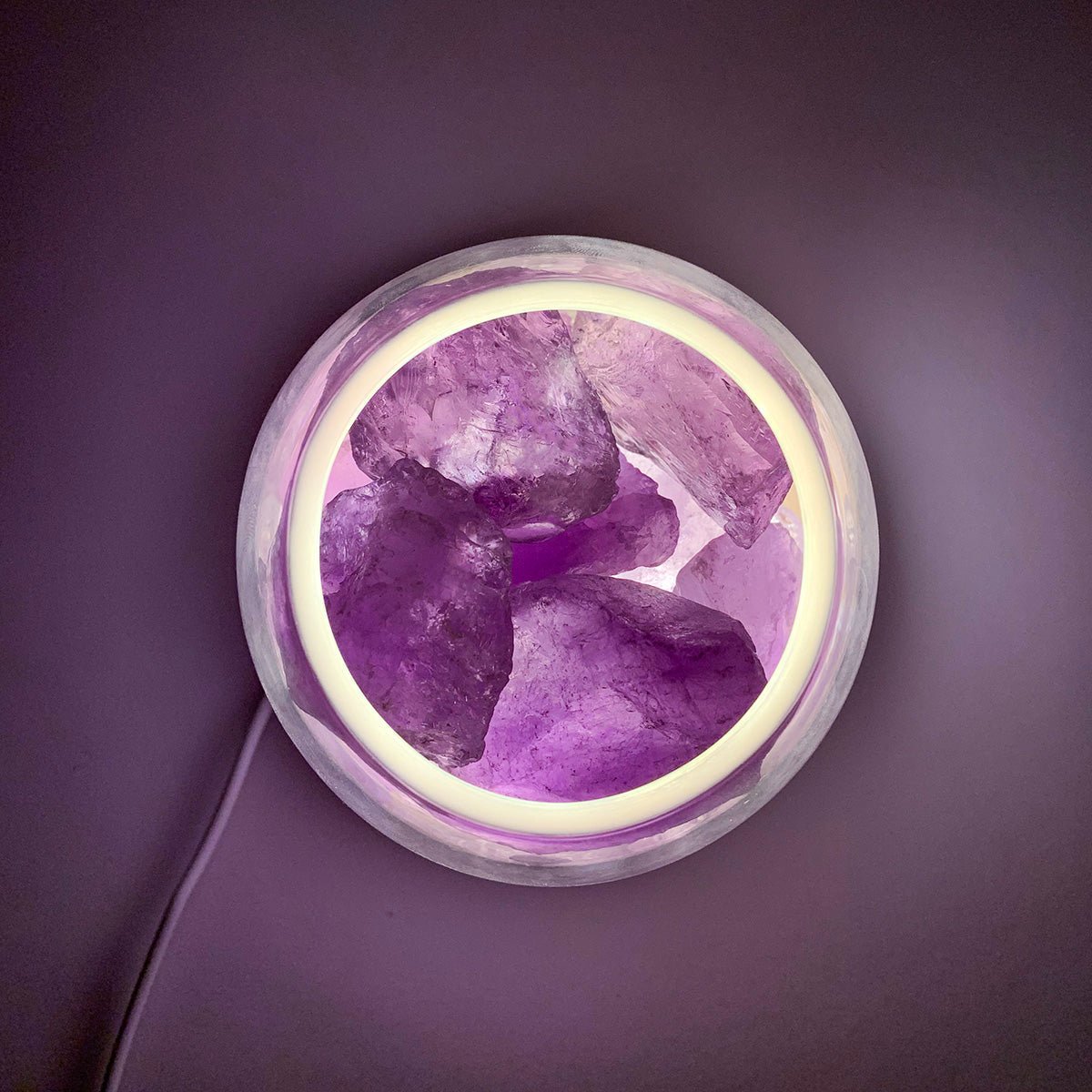 AURORA Color Glow - Edelsteinlicht - LumiLights Estd. 2026 - Amethyst