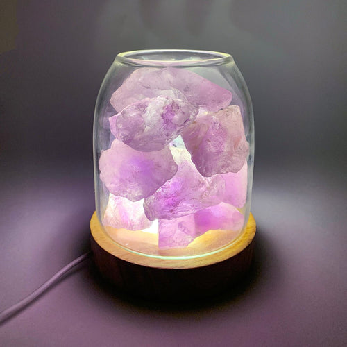 AURORA Color Glow - Edelsteinlicht - LumiLights Estd. 2026 - Amethyst