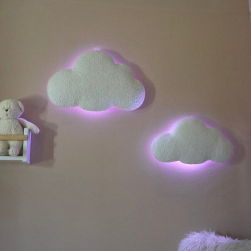 Cloud Dreams - Wolken Lichtset - LumiLights Estd. 2026 - With LED light