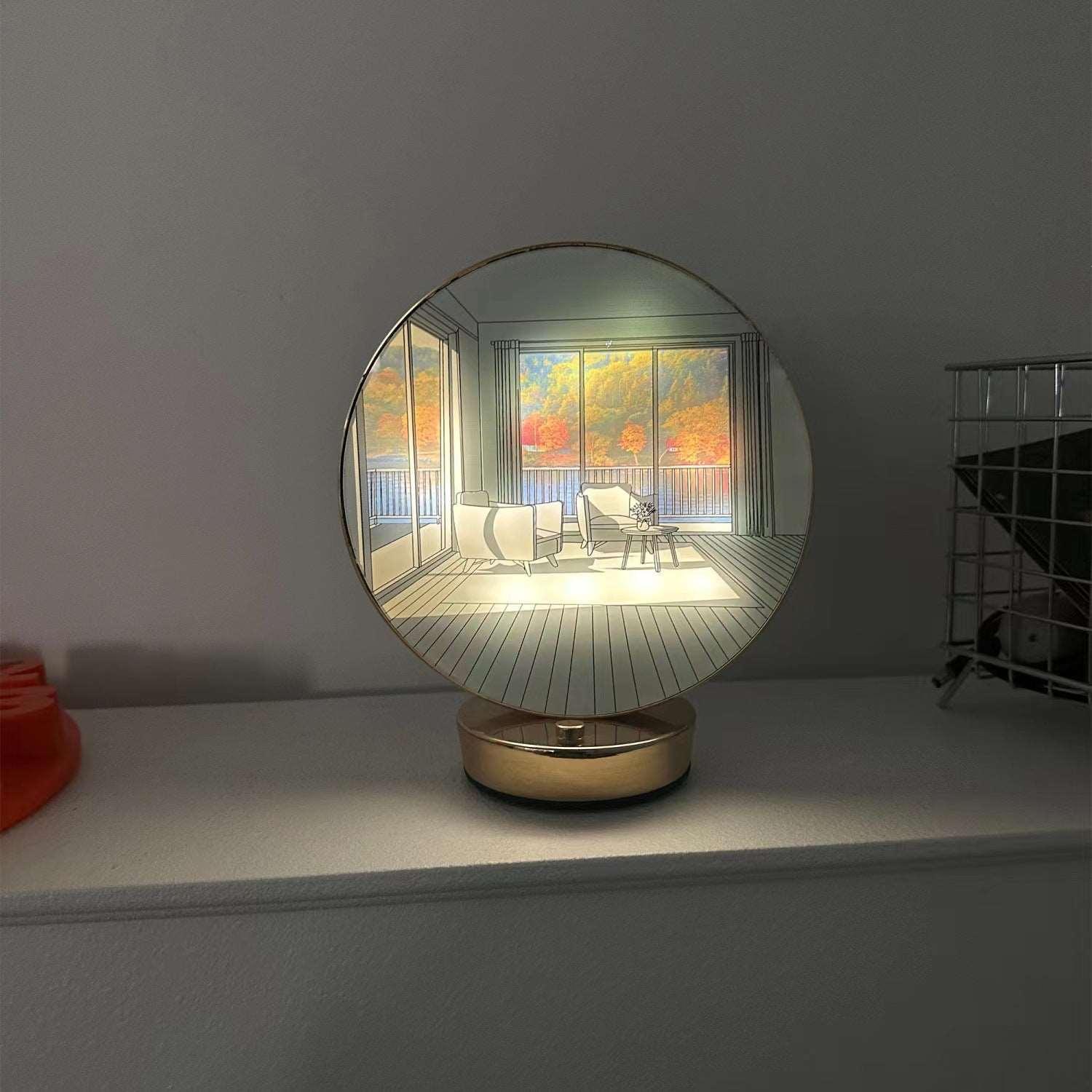 Golden Horizon - LED Kunstlicht - LumiLights Estd. 2026 - Touch Three Colors