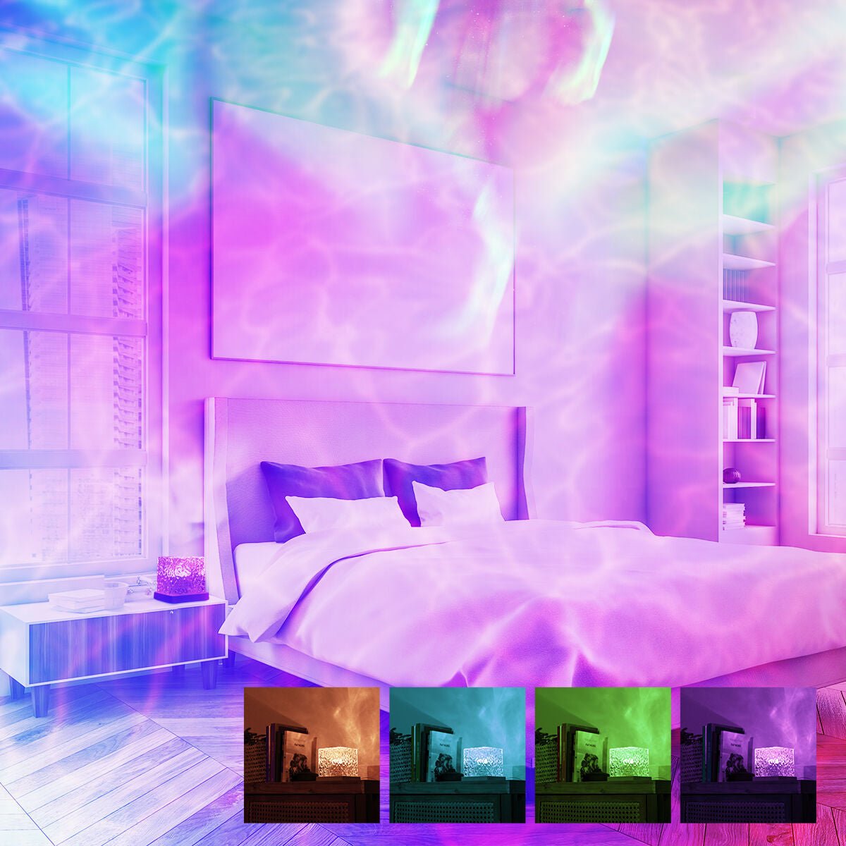 Northern Glow - Polarlicht Projektor - LumiLights Estd. 2026 - 