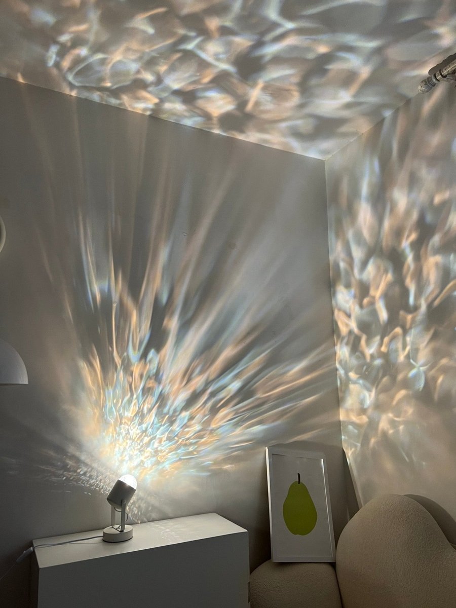 RippleGlow - Wellenlicht Projektor - LumiLights Estd. 2026 - 