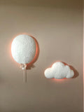Sky Dreams - Ballon & Wolken Lichtset - LumiLights Estd. 2026 - With LED light