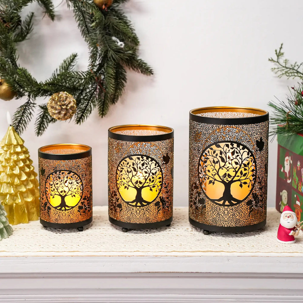 Stella Candle Glow – Dekorative Metalllaterne - MYLUMI HOME -