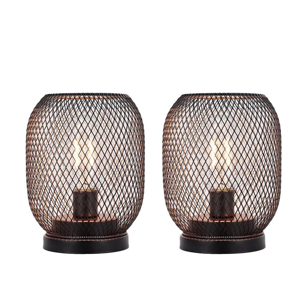 TerraGlow Duo – Kabellose Tischlaternen im 2er-Set - MYLUMI HOME -